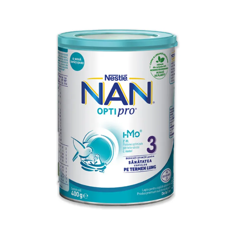 Lapte Praf Nan Optipro 3 x 400g