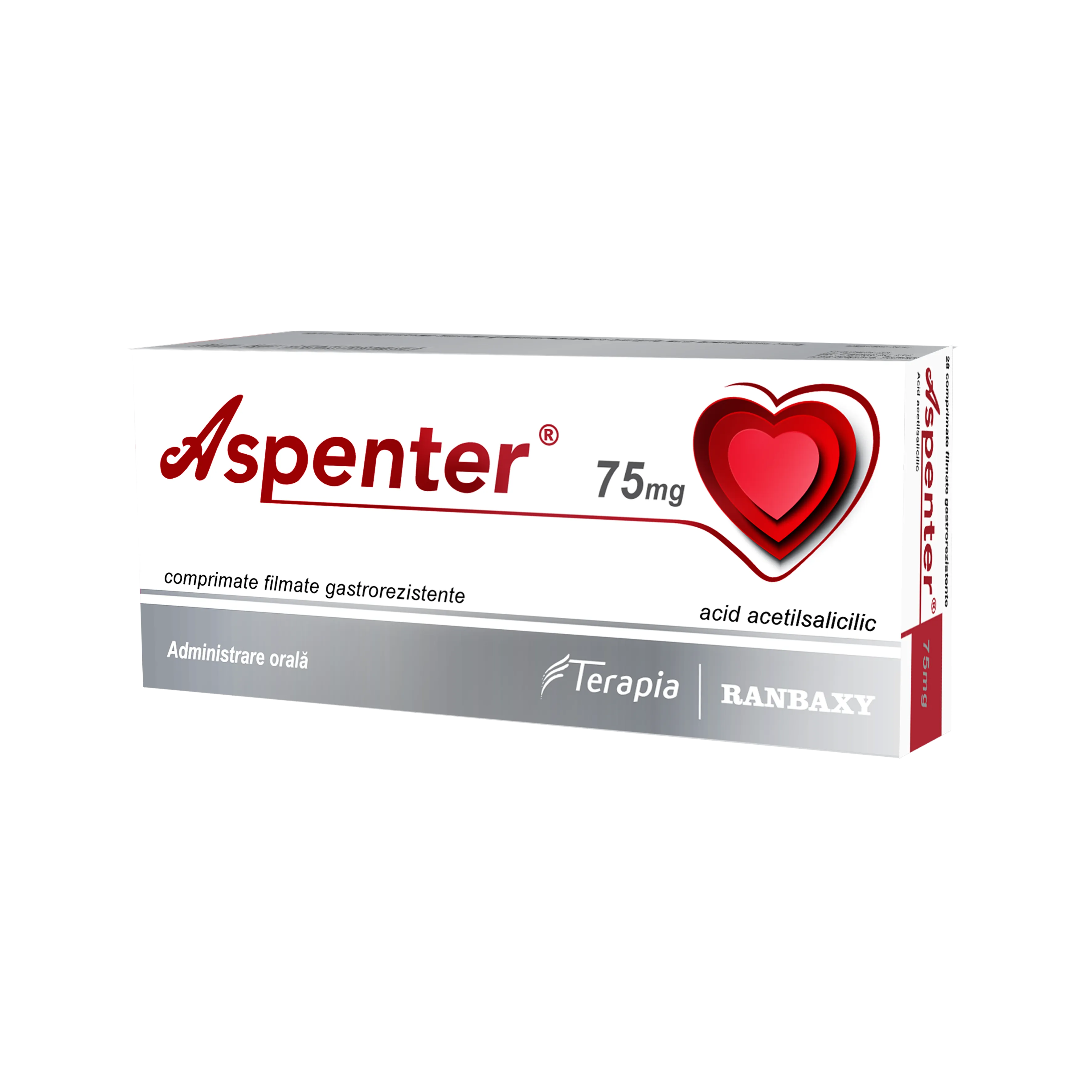 Aspenter 75mg x 28 de comprimate