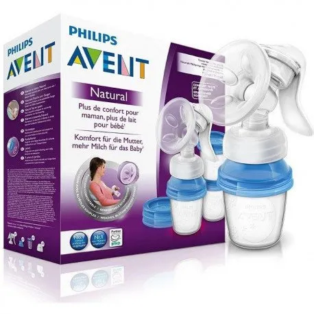 AVENT Pompa manuala cu recipient de stocare
