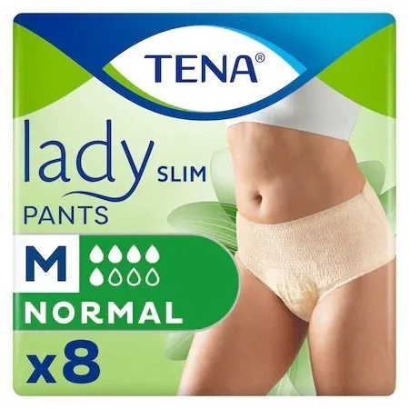 TENA LADY SLIM PANTS NORMAL MEDIUM  8 BUCATI