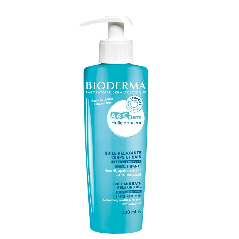 BIODERMA ABC Derm ulei de corp x 200 ml