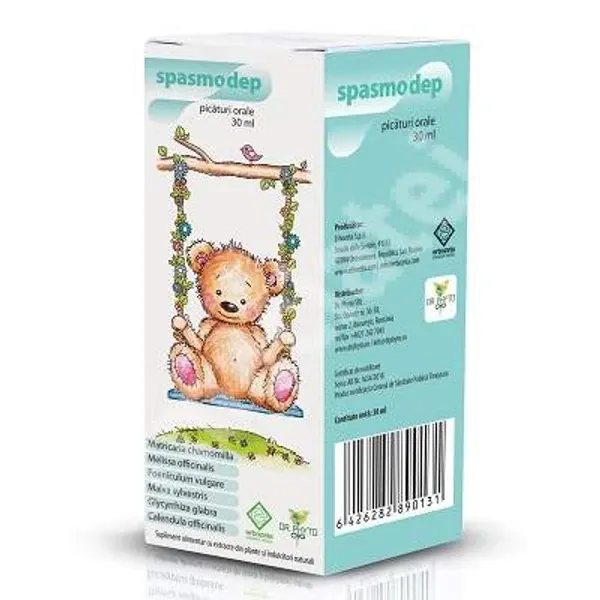 SPASMODEP PICATURI ORALE X 30 ML  DR. PHYTO