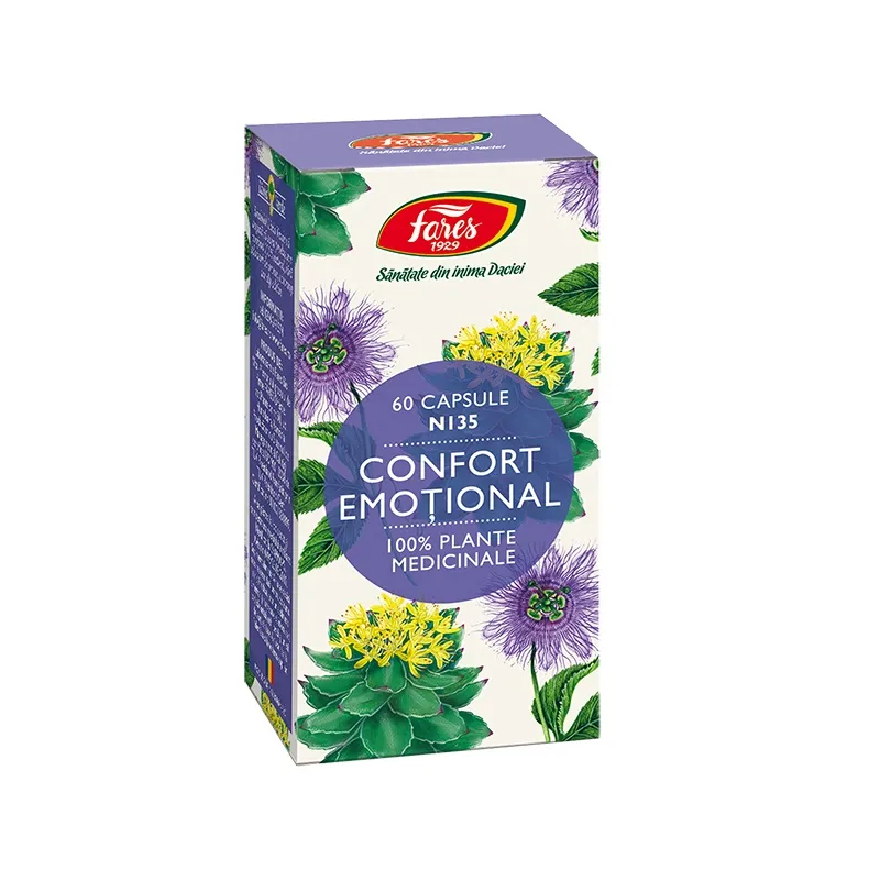 Confort emotional, 60 capsule (Fares)