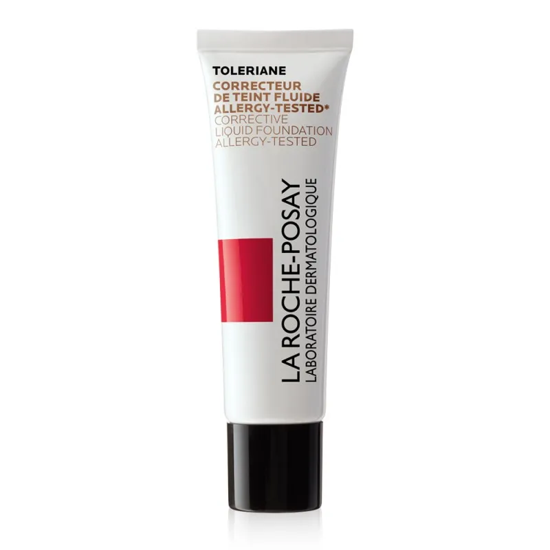Fond de ten corector Toleriane Teint cu textură ultra-flexibilă, nuanța 10 ivory, 30ml, La Roche-Posay