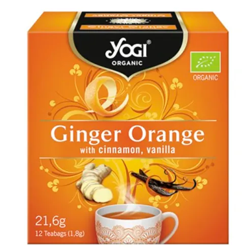 Ceai Eco Portocale&Ghimbir x 12pl (YogiTea)