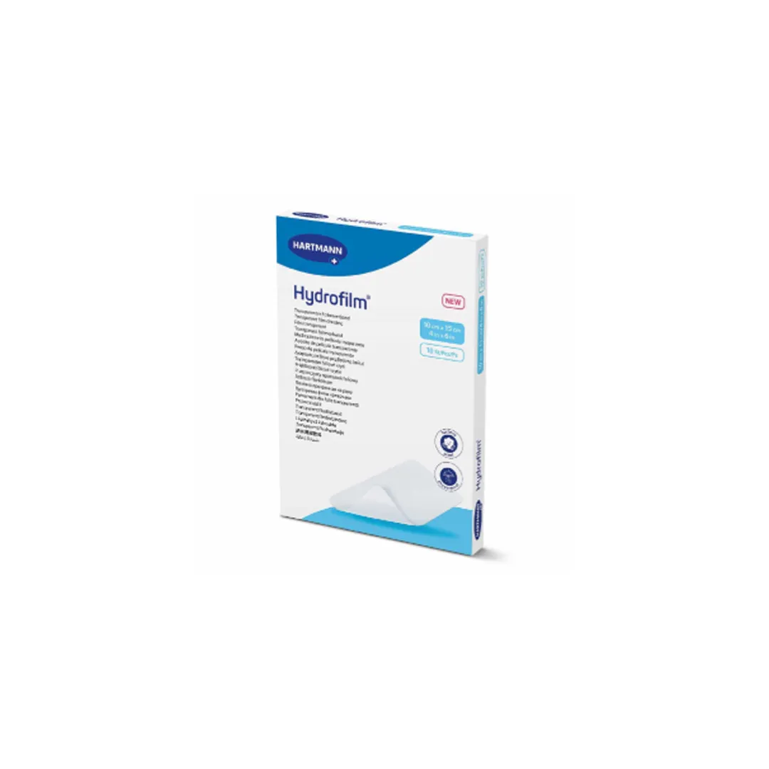 Plasture transparent pentru protectia plagii, Hydrofilm, 10 x 15 cm, 1 cutie/10 bucati, Hartmann