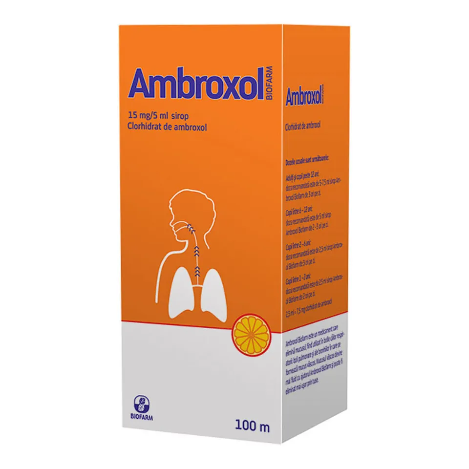 AMBROXOL SIROP 100 ML BIOFARM