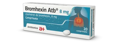 Bromhexin 8mg x 20 de comprimate ANTIBIOTICE SA