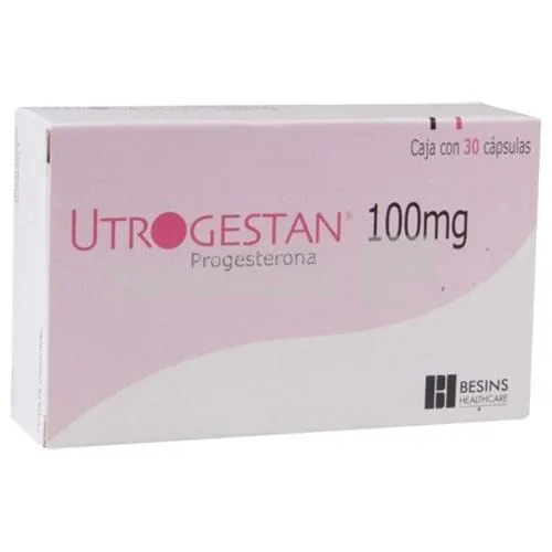 UTROGESTAN R 100 mg x 30 CAPS. MOI 100mg LAB. BESINS INTERNAT - SODIMED