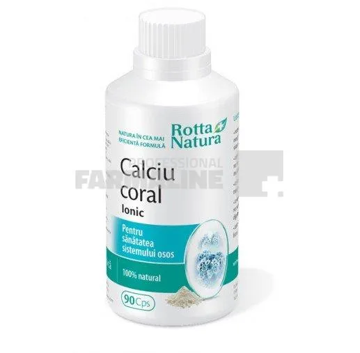 Rotta Natura Calciu coral ionic 90 capsule