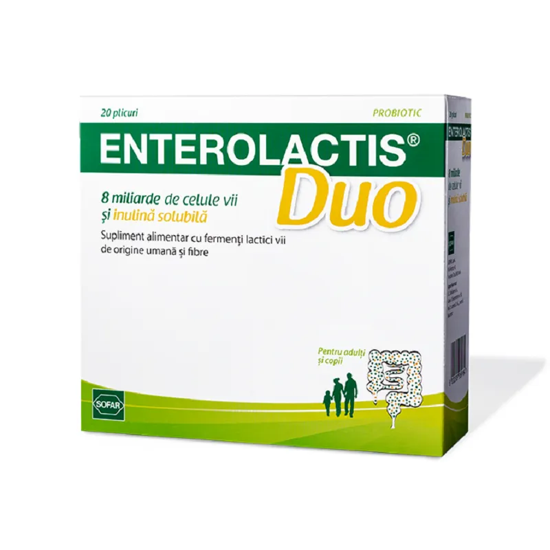 ENTEROLACTIS DUO 5G X 20 PLICURI