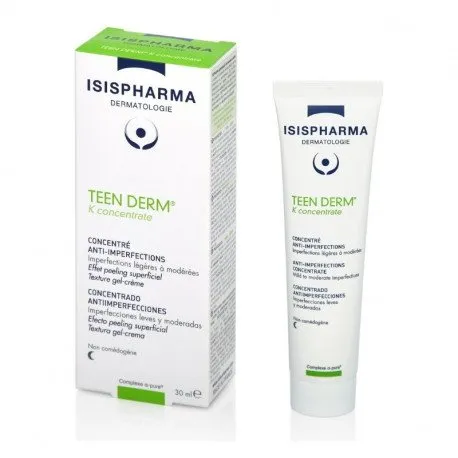 Isis - Teen Derm K concentrate Gel-crema pentru ten acneic, 30ml