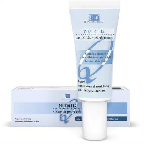 TIS Q4U NutriTIS Gel contur pentru ochi, 20ml