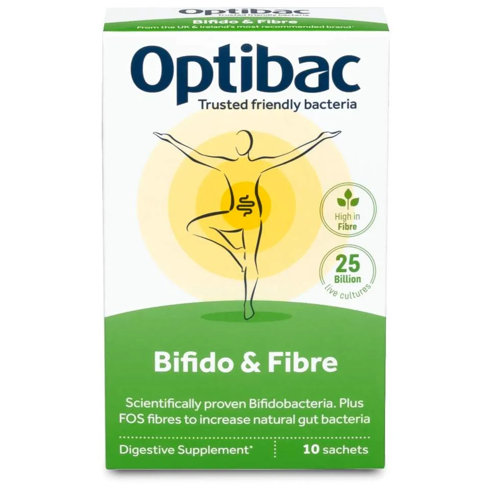 OPTIBAC 369 PROBIOTIC BIFIDOBACTERII SI FIBRE 10PLICURI