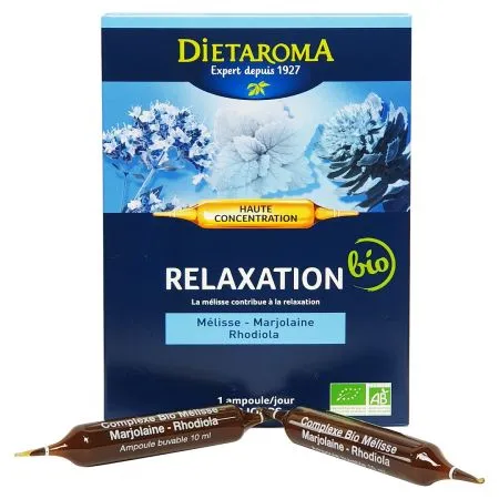 Relaxation Bio, 20 fiole, Laboratoires Dietaroma