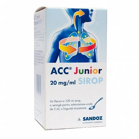 ACC Junior 20mg/ml sirop x 100ml.