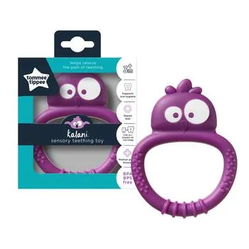 Inel gingival mov Teethe Kalani Mini 3 luni+, 1 bucata, Tommee Tippee
