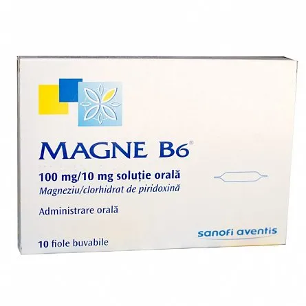 Magne B6 sol.orala 10ml x 10fi W62515001
