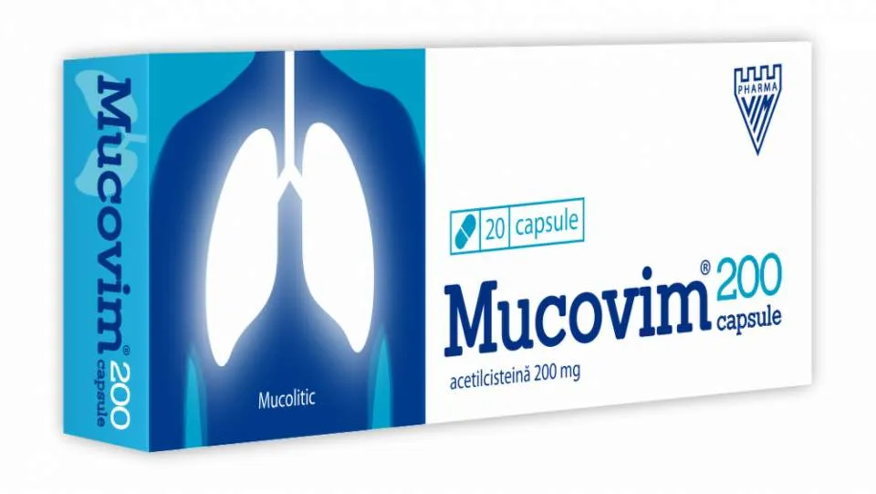 VIM SPECTRUM MUCOVIM 200MG X 20 CAPSULE