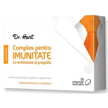 Dr.Hart Complex pentru imunitate, 30 comprimate masticabile