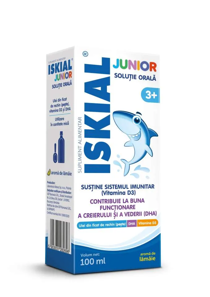 ISKIAL JUNIOR SOLUTIE ORALA 100ML