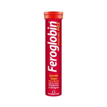 Feroglobin Fizz, 20 comprimate efervescente, Vitabiotics