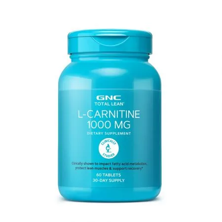 L-Carnitina Total Lean (265430), 1000 mg, 60 tablete, GNC