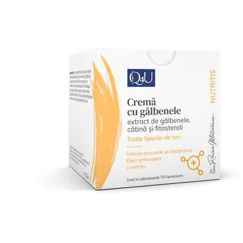 Crema cu galbenele Q4U, 50ml, Tis Farmaceutic