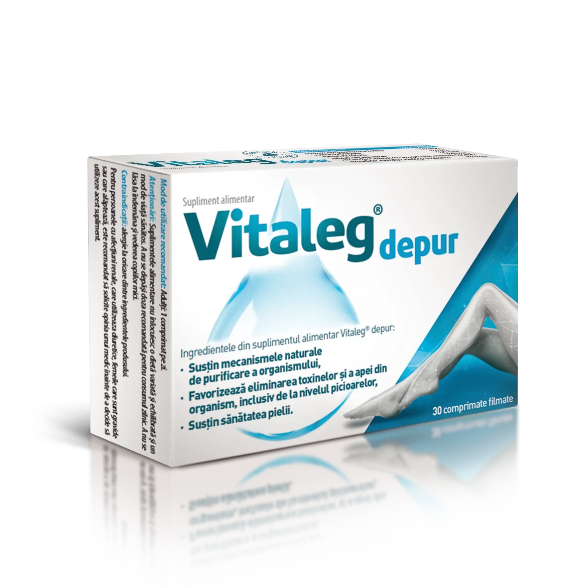 Aflofarm Vitaleg Depur 30 de comprimate