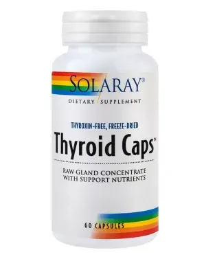 Thyroid Caps Solaray, 60 capsule, Secom