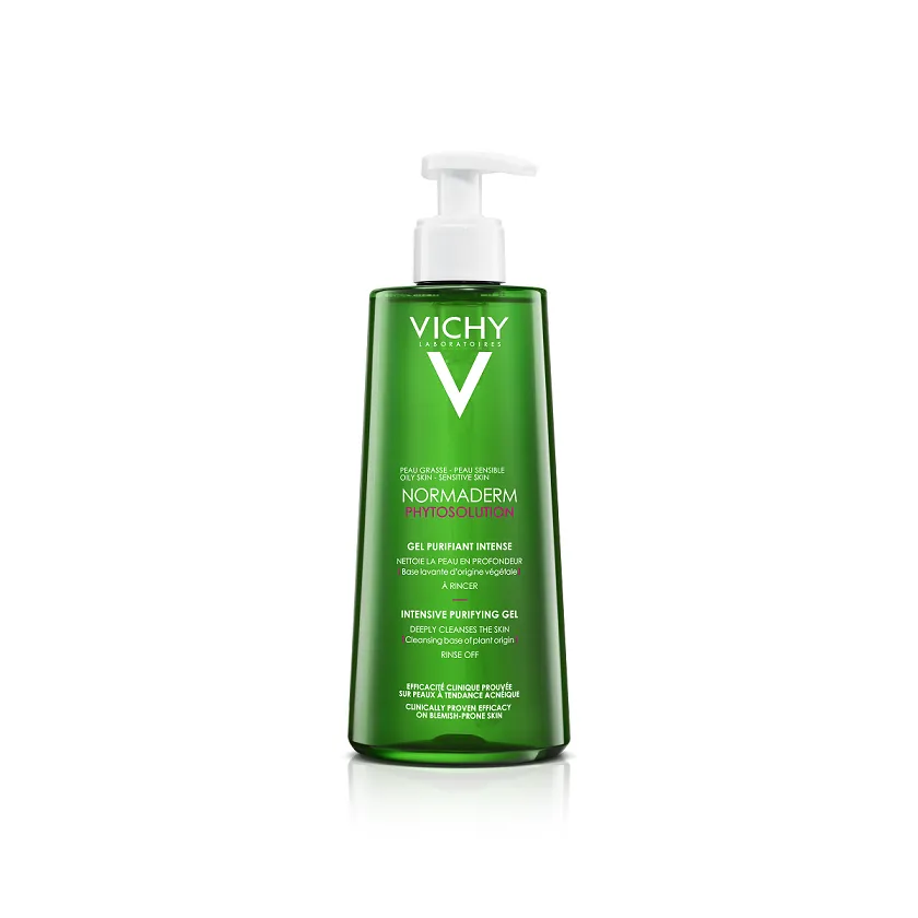 Normaderm Phytosolution Gel curatare purifiant ten gras, 400 ml, Vichy