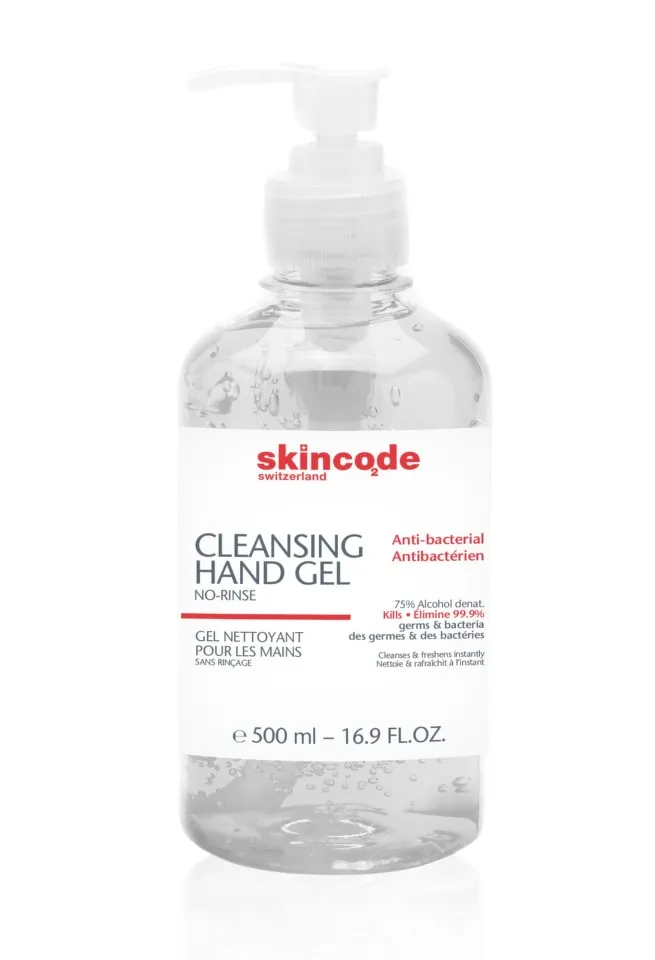 SKINCODE GEL ANTIBACTERIAN MAINI ALCOOL 75% 500ML