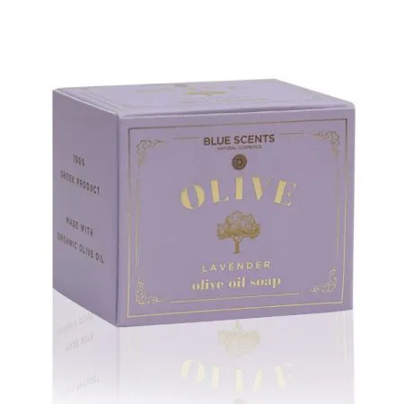 Sapun solid Olive Lavender, 200 g, Blue Scentes