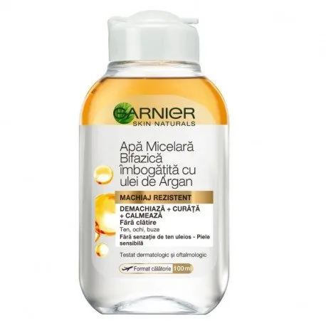 Garnier apa micelara bifazica argan, 100 ml