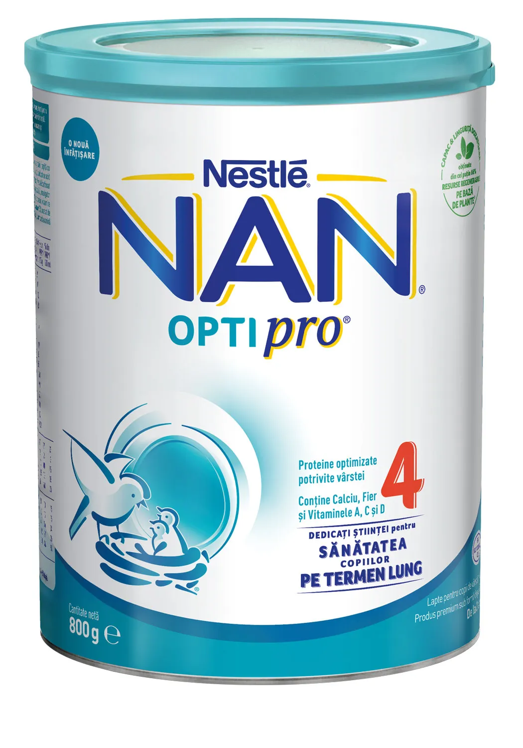 Nestlé NAN OPTIPRO 4, de la 2 ani, 800g