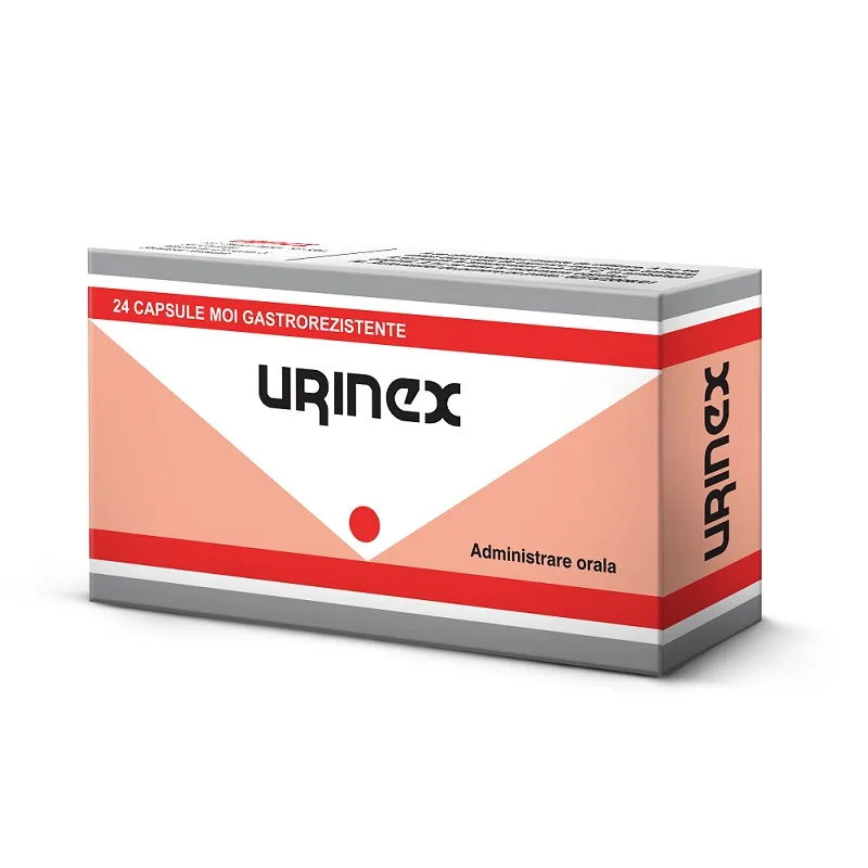 Urinex, 24 capsule moi, Pharco