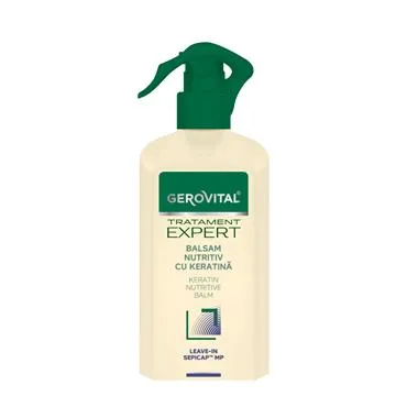Gerovital Tratament Expert Balsam nutritiv cu Keratina Leave-in 150 ml