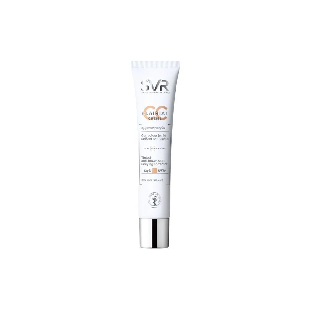 SVR Clairial CC SPF50+ crema light x 40ml