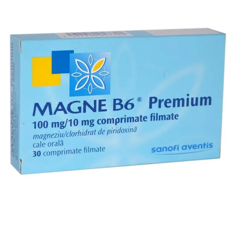 MAGNE B6 PREMIUM 30 COMPRIMATE FILMATE