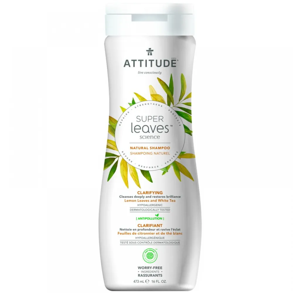 Superleaves Sampon pentru par gras (473 ml), Attitude