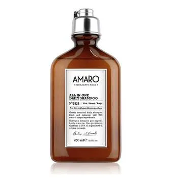Sampon All in One pentru barbati, 250ml, Amaro