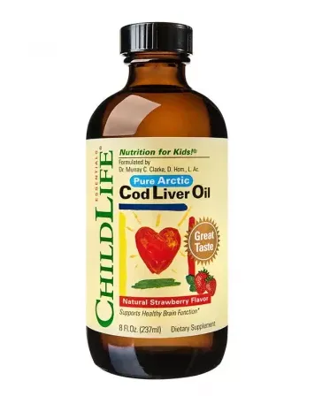 Cod Liver Oil Childlife Essentials, 237 ml, Secom