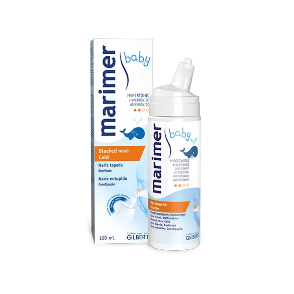Spray nazal hipertonic Marimer Baby, 100 ml, Gilbert