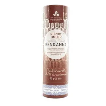 Deodorant natural Nordic Timber, 60g, Ben&Anna