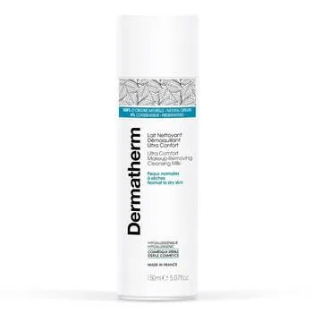 Lapte organic demachiant pentru ten normal si uscat, 150ml, Dermatherm