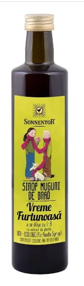 Sirop brad vreme furtunoasa ECO 250ml (Sonnentor)