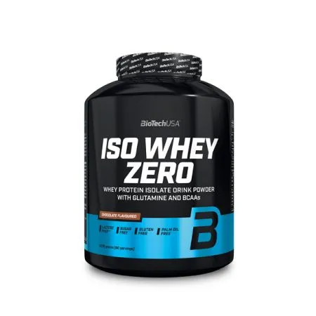 Pudra proteica Iso Whey Zero Chocolate, 2270 g, BioTech USA