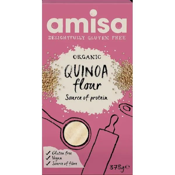 Faina de quinoa fara gluten eco x 375g AMISA