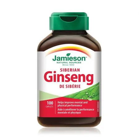 Ginseng Siberian, 100 capsule, Jamieson