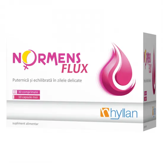 Normens Flux, 30 comprimate + 10 capsule, Hyllan